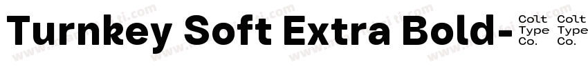 Turnkey Soft Extra Bold字体转换